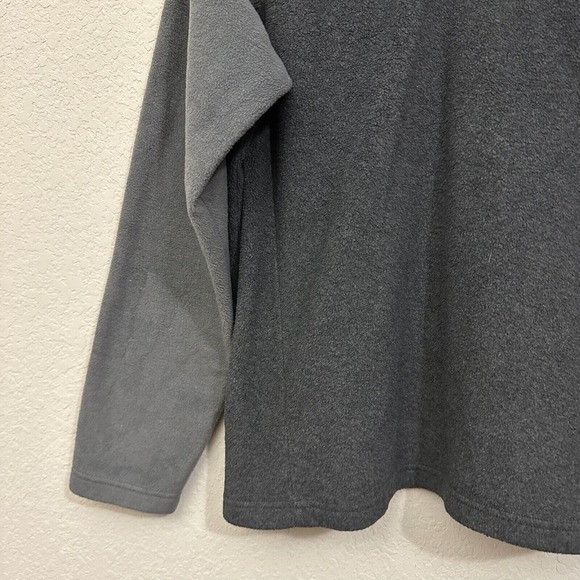 COLUMBIA Mens Steen Mountain 1/4 Snap Fleece Pullover in Gray - Picture 4 of 9
